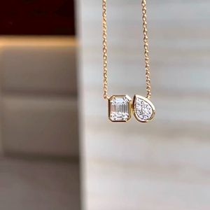 White Price Fine Jewelry Pendants Charms Hip Hop Style <b>Chain</b> Best Price Charm <b>Iced</b> Moissanite Pendant Customized 925 Sterling - Product Image 3