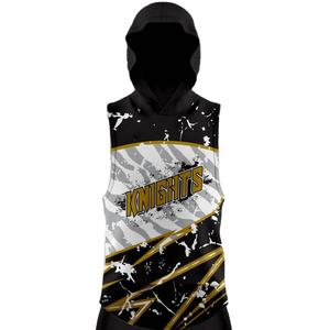 Conjunto de Uniforme de Fútbol 7v7 Personalizado, 100% Poliéster, Impresión por Transferencia de Calor, Antibacterial, Sin Mangas, para Hombre, Talla XL, Alta Calidad, Verano - Product Image 4