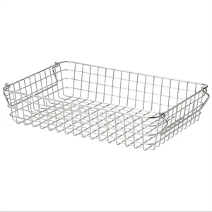 Cesta de Almacenamiento de Alambre de Acero Inoxidable Resistente para Cocina, Despensa, Organización del Hogar y Uso General - Product Image 2