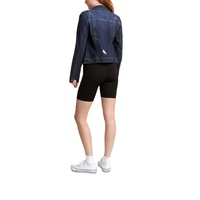 Veste en jean longue d'hiver pour femme, streetwear de haute qualité, réversible, respirante, matelassée, écologique, directement de l'usine BD