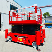 Güçlü 6~16 Metre Hidrolik Elektrikli Mobil Yükseltilmiş Çalışma Platformu Kendinden Tahrikli Kişisel Adam Kaldırma Makası Satılık
