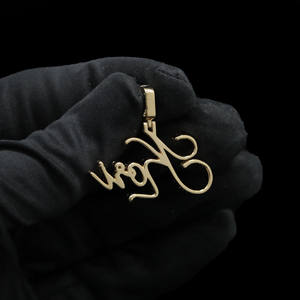 Colgante de Lujo para Hombre, Estilo Hip Hop, Chapado en Oro, con Diamantes CZ, Diseño de Rey Imperial - Product Image 3