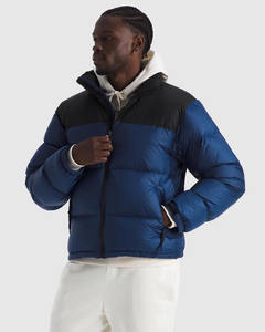 Chaqueta acolchada para hombre con cuello alto, impermeable y cortavientos, cálida, para invierno, abrigo para exteriores, chaqueta de burbujas personalizada para hombre - Product Image 4