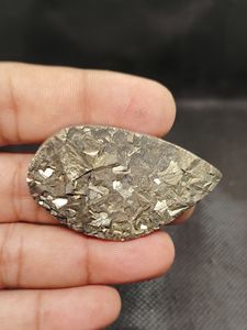 Piedra Preciosa de Cuarzo Verde Natural de Alta Calidad, Cabujón de Pirita Druzy para la Fabricación de Joyas, Piedras Preciosas Sueltas de 3 mm de Altura, Mayorista - Product Image 5