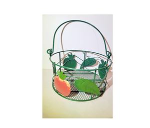 Nouveauté : Panier à fruits en métal personnalisé, design de haute qualité, panier à fruits haut de gamme pour la table, la cuisine et le rangement - Product Image 1