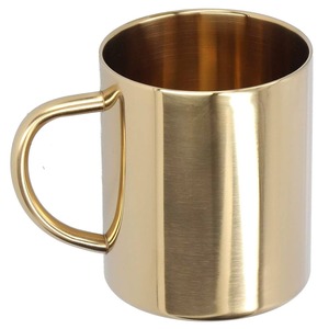 Taza de Café de Lujo de Acero Inoxidable de Doble Pared, Aislada y a Prueba de Fugas, Agrega un Toque de Lujo a Cualquier Ambiente, Pieza Atemporal - Product Image 5