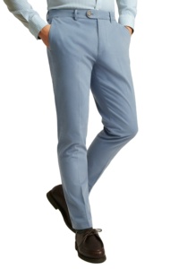 Pantalon de Costume Homme Uni de Qualité Supérieure, Ajustable, Nouvelle Arrivée, Tendance Actuelle, avec Boutons et Fermeture Éclair - Product Image 3