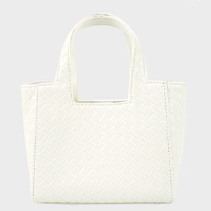 Original Designer Wholesale Fashion <b>Square</b> Hand-Woven Handbag High Quality PU Material with <b>Adjustable</b> Shoulder Strap Design - Product Image 3