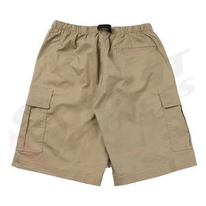 Pantalones Cortos Bermuda para Hombre al Mejor Precio, 100% Algodón, Transpirables, Resistentes al Viento, de Secado Rápido, Color Granate, con Bolsillos Tipo Cargo, Casuales, para Gimnasio, Ejercicio al Aire Libre, OEM - Product Image 6