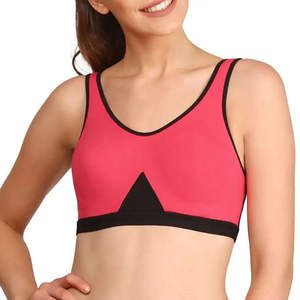 Soutien-gorge de sport pour femme à maintien élevé, dos croisé, respirant, sans couture, réglable, pour le yoga et la gym, vente en gros - Product Image 5