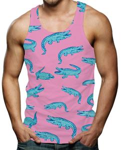 Stylish Men's Casual Tank Tops for Summer Workouts Fitness Training Gym & Running-Breathable Lightweight Muscle Shirts - Product Image 1
