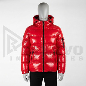 Chaqueta Acolchada con Capucha para Hombre y Mujer, de Primavera, Grosor Estándar, Recubierta, Ecológica, de Secado Rápido, Resistente al Viento e Impermeable, Personalizable con Logotipo Frontal OEM - Product Image 4