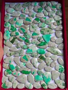 Cabujón de Variscita Natural, Hermosa Piedra Preciosa de Ágata Verde para Sanación Energética, Suministro a Granel de Tamaño Suelto - Product Image 1