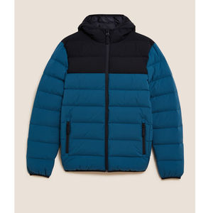 Chaqueta Acolchada de Invierno de Nuevo Diseño, Chaqueta Bomber con Relleno, Chaqueta con Capucha y Cuello Alto Transpirable, Logotipo Personalizado de Alta Calidad - Product Image 6