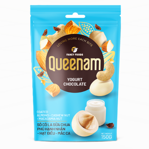 Suministro de Dulces y Bocadillos para Venta al por Menor, Dragees HALAL, Yogurt, Chocolate, Almendras, Anacardos, Nueces de Macadamia, 150G, Marca Privada Personalizada - Product Image 1