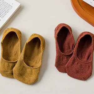 Calcetines Invisibles para Mujer, Calcetines Cortos Antideslizantes con Agarre de Silicona en el Talón, para Zapatos Planos y de Tacón - Product Image 4