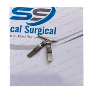 Pinza Vascular Curva Atraumática Bulldog de Acero Inoxidable, Pinza Microvascular, Instrumento Quirúrgico - Product Image 5