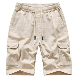 Men's <b>Stretch</b> <b>Cargo</b> Shorts Casual Shorts Multiple Pockets Lightweight 100% Polyester Print Quick Dry for Outdoor Activities - Product Image 4