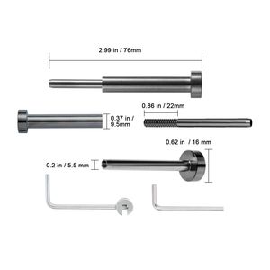 Kit Ringhiera a Cavo Invisibile da 40 Pezzi in Acciaio Inossidabile T316 da 1/8 di Pollice con Terminale a Raccordo a Pressione per Dispositivi di Assistenza - Product Image 6