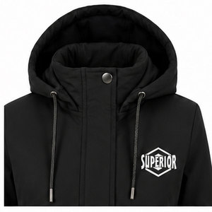 Chaqueta Parka Impermeable Personalizada para Mujer con Capucha de Piel Sintética, Abrigo de Invierno Cortavientos para Senderismo, Viajes y Camping - Product Image 3