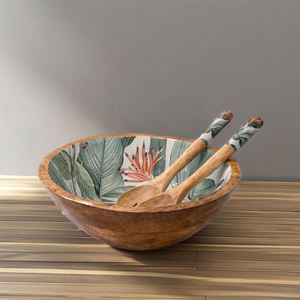 ชุดช้อนชามเคลือบไม้ - Product Image 1