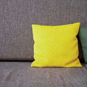 100% Cotton <b>Canvas</b> Cushion <b>Cover</b> Mustard Yellow Heavy Duty Decorative Sofa Pillow Case Eco Friendly - Product Image 5