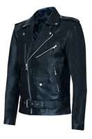 Blouson de motard en cuir véritable de qualité supérieure pour homme, style rétro, service OEM personnalisé, antibactérien, écologique, échantillon disponible