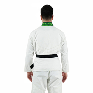 High Quality Custom Professional Brazilian Jiu Jitsu <b>Kimono</b> Uniform Custom Logo Breathable Quick Dry Light Weight 100% Cotton - Product Image 3