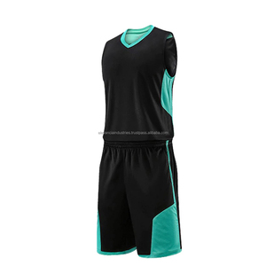 Pantalones cortos de baloncesto transpirables personalizados para hombre, cómodos conjuntos de uniformes con logotipo de sublimación de talla grande - Product Image 2