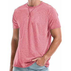 Camiseta de Manga Corta para Hombre, 100% Algodón, Impresión de Logotipo Personalizada de Alta Calidad, Diseño Liso Transpirable, En Oferta - Product Image 1