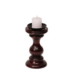 Premium design with glossy look handmade wooden candle holder <b>tea</b> <b>light</b> new trendy glossy look - Product Image 1
