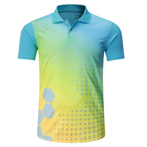 Camisetas Polo Sublimadas para Hombre, Tela de Poliéster Premium GSM, Camiseta Polo Sublimada Ligera para Hombre, Tela Lisa de Calidad - Product Image 3