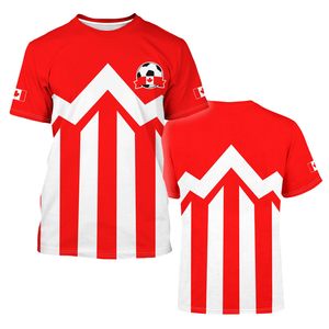 Maillot de football unisexe à drapeau national, T-shirt d'entraînement de football à manches courtes et col rond, Vêtements de sport OEM en gros - Product Image 4