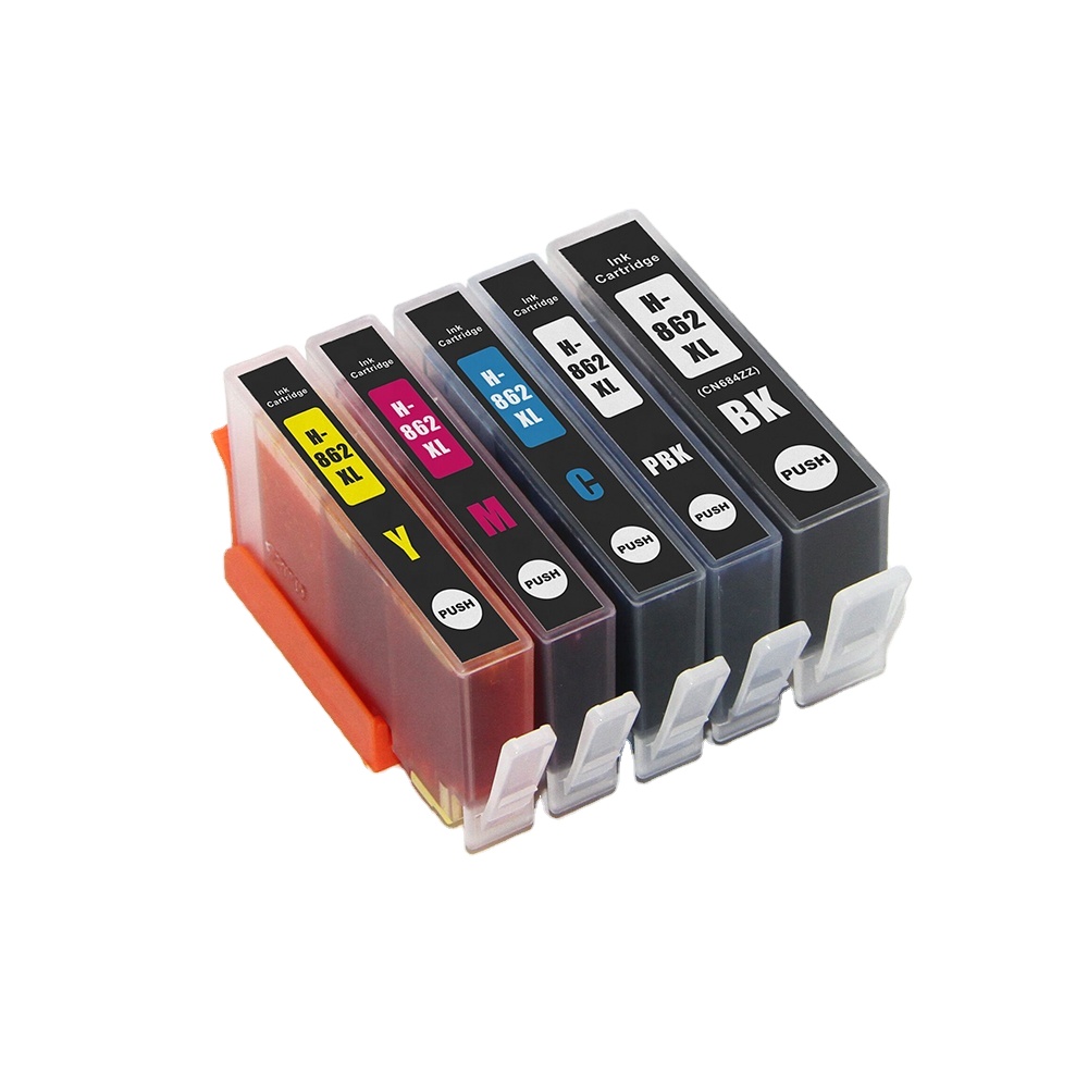 Чернильный картридж Tatrix 862XL, 862 цветов, совместимый чернильный картридж для принтера HP Photosmart 5510 6510 Deskjet 3070A