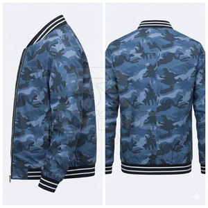 Trendy College Style <b>Men</b> Sublimation Varsity <b>Jackets</b> Offering Breathable Performance <b>Men's</b> <b>Jackets</b> <b>Long</b> Lasting High Quality - Product Image 4