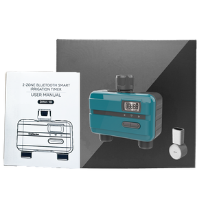 2 منفذ للري ، مؤقت الري لتأخير المطر في الهواء الطلق/تحكم يدوي/أوتوماتيكي بمدخل النحاس - Product Image 3