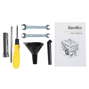 Générateur d'électricité portable à essence <span class=keywords><strong>8000</strong></span> W avec démarrage à distance, dynamo 48 V CC certifiée EPA, idéal pour le camping, 380 V - Product Image 5