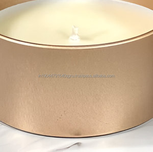 Fabricant en gros de bougie en étain remplie de cire d'Inde à bas prix - Product Image 5