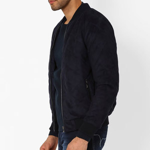 OEM Clothing Winter Autumn Custom Logo <b>Suede</b> <b>Jacket</b> Men High Street Multi-Pocket Loose Zipper Casual Solid Color <b>Jacket</b> - Product Image 2