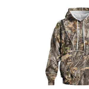 Vente en gros de sweats à capuche pour hommes personnalisés, vintage, lavés, 100% coton, imprimé camouflage, graphique, 500 g/m², épais, surdimensionné, effet délavé à l'acide - Product Image 5