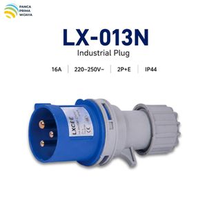 ปลั๊กอุตสาหกรรม CEE คุณภาพสูง 16A 220-250V 2P+E IP44 พร้อมหัวต่อไฟฟ้า 6 ขา สำหรับงานอุตสาหกรรม - Product Image 1