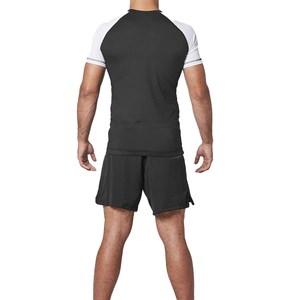 Rashguards Personalizados para MMA y BJJ, Ecológicos, de Spandex/Poliéster 180g, Manga Corta, Unisex, con Impresión por Transferencia de Calor, Económicos - Product Image 4