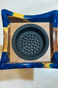 Resin Wood Bakhoor Incense Burner Handmade Aromatherapy Holder for Yoga Spa Prayer Meditation and Home Fragrance Decor - Product Image 6