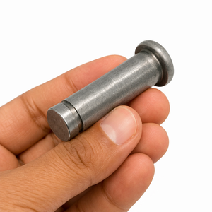 Remache Sólido de Cabeza Plana de Acero Inoxidable 304, Fijador Cilíndrico Galvanizado en Zinc para Montaje de Metal - Product Image 2