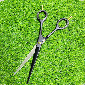Tijeras Profesionales para Cortar Cabello, Color Negro, Cuchillas Afiladas, Tijeras de Peluquería, Instrumentos de Belleza de Primera Calidad para Salón - Product Image 4