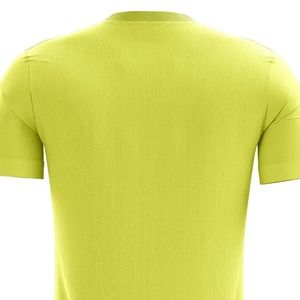Maillot de football en tissu mesh 100% polyester sublimé avec nom et numéro personnalisés, col rond, pour clubs et tournois - Product Image 4