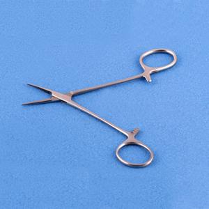 Pinzas Micro Mosquito de 125 mm, Rectas y Curvas, de Acero Inoxidable, Pinzas Hemostáticas de 12.5 cm, Fabricante de Pakistán - Product Image 1