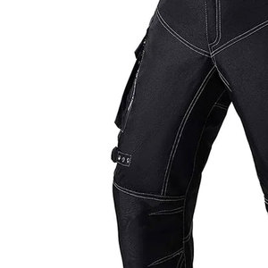 Pantalones de Motocicleta Resistentes de Cordura con Protección para las Rodillas, Forro Extraíble, Pantalones de Motociclista de Cordura Ultra Duraderos, Protección para Todo Clima - Product Image 4