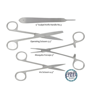 Kit de Disección Profesional de Biología, Juego de Herramientas de Disección de Acero Inoxidable para Laboratorio de Anatomía, Certificado CE, Kit de Disección Médica Clase I - Product Image 6