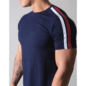 Venta al por mayor de verano gimnasio camisetas para hombres ropa del fabricante con logotipo personalizado ropa casual de talla grande de algodón Ajuste de gran tamaño - Product Image 2